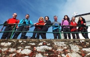 Mauro con noi alla Chiesetta del Monte San Martino il 9 febbraio 2014